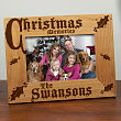917301 - Christmas Memories Personalized Wood Picture Frame 