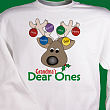 51238X - Deer Ones Christmas Personalized Sweatshirt 