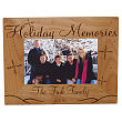 914411 - Holiday Memories Personalized Wood Picture Frame