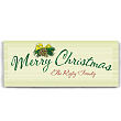 9118909 - Merry Christmas Wall Canvas