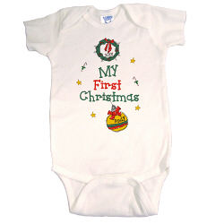 My 1st Christmas Infant Onesie