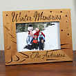 92081 - Winter Memories Personalized Wood Picture Frame  