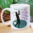 Top Ten Golfers Ceramic Coffee Mug 20050