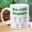 Tee-rrific Golfer Personalized Coffee Mug