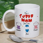 Personalized Super Grandma Mug