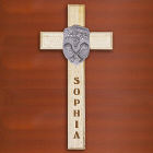 First Communion Personalized Wood Wall Cross 8526970