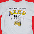 31195X - Cures What Ales Him T-shirt