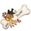 82813 - Dog Bone Personalized Christmas Ornament
