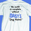 Dog Hairs T-shirt 3859X
