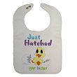 821788 - Personalized Easter Baby Bib - Just Hatched 
