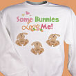 52171X - Some Bunnies Love Me Personalized Sweatshirt
