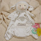 Personalized Baby HuggyBuddy Lamb Blanket