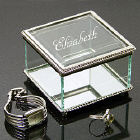 Expressions Glass Jewelry Box