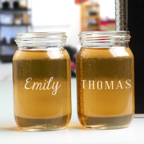 Personalized Name Mason Jar Shot Glass Any Name Engraved Mason Jar