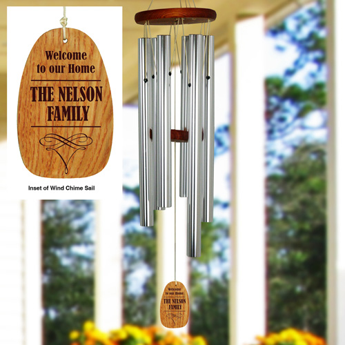 Personalized Family Name Wind Chime Gifts For You Now