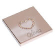 G11806 - Silver Stone Heart Compact