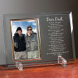 8520128 - To My Dad Personalized Glass Frame