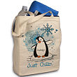 815312 - Just Chillin Canvas Personalized Tote Bag   