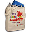 825062 - My Heart Belongs To Canvas Personalized Tote Bag  