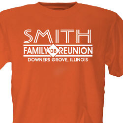 Family Reunion Custom T-shirts  
