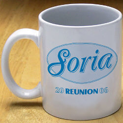 Oval Family Reunion Coffee Mug