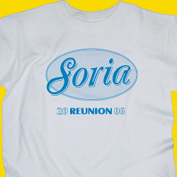 Oval Family Reunion T-shirt