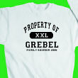 Property Of Personalizrd Family Reunion Sweatshirt