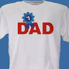 1 Dad Personalized T-shirt