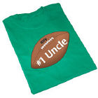 31717X - #1 Football Fan Personalized Adult T-shirt