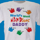 Most HANDsome Personalized T-shirt