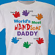 Most HANDsome Personalized T-shirt