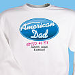 Personalized American Dad Sweatshirt 52823X