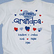 31400X - <AZ>Our Hearts Belong to Grandpa T-shirt