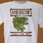 Bass Club Fishing Personalized T-Shirt