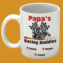 Dirt Bike Racing Buddies Coffee Mug