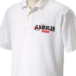 Gambling Personalized Polo Shirt