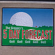 83122467 - Golf  Doormat  - Personalized Golf Forecast
