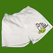 962249X - Golf Balls Men's White Personalized Boxer Shorts 