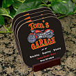 618069CS - My Garage Personalized Coaster Set 