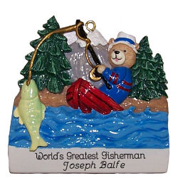 Fisherman Ornament