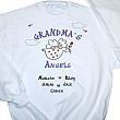 51587X - Floating on A Cloud Personalized Angels Sweatshirt