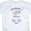 31587X - Floating on A Cloud Personalized Angels T-Shirt