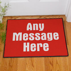 You Name It Personalized Doormat