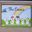 83120837 - Easter Bunny Family Welcome Doormat