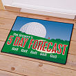 Golf  Doormat  - Personalized Golf Forecast 83122467