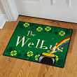 Irish Rainbow Welcome Personalized Doormat
