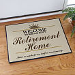 Retirement Home Personalized Doormat