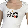 I'm Hot Personalized Ladies Baby Tee B32615X