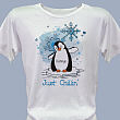 Just Chillin  Personalized Scoop Neck T-Shirt 911531X