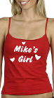 My Love Ladies' Red Spaghetti Strap Camisole